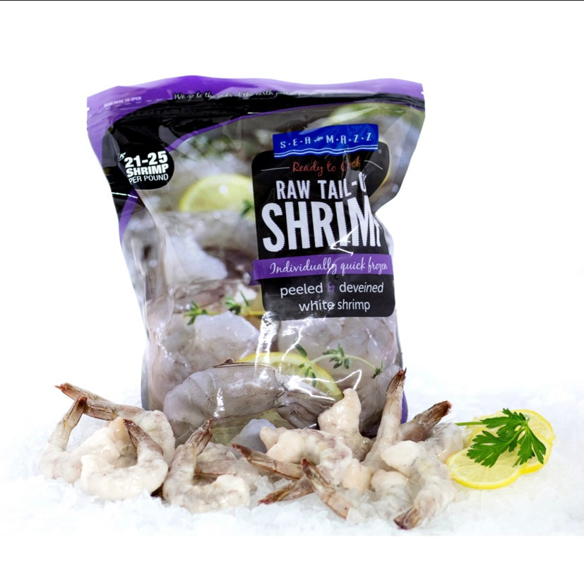 Fish/Seafood - Shrimp WHT P&D RAW  26-30  2x2.5lbs